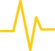 Heart line monitor ECG icon